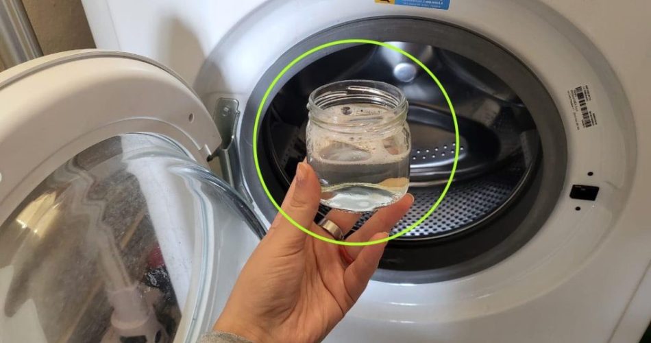 Lavadora, el truco del tarro para limpiar a fondo el filtro: funciona inmediatamente
