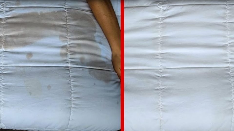 Aquí se explica cómo quitar las manchas de colchones, almohadas y fundas de almohada en segundos