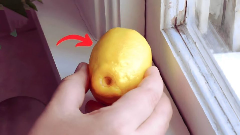 Deja 4 limones en el alféizar de la ventana y no pararás nunca: todo el mundo lo hace