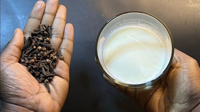 Mezcla de clavo y leche: un secreto poco conocido con virtudes sorprendentes