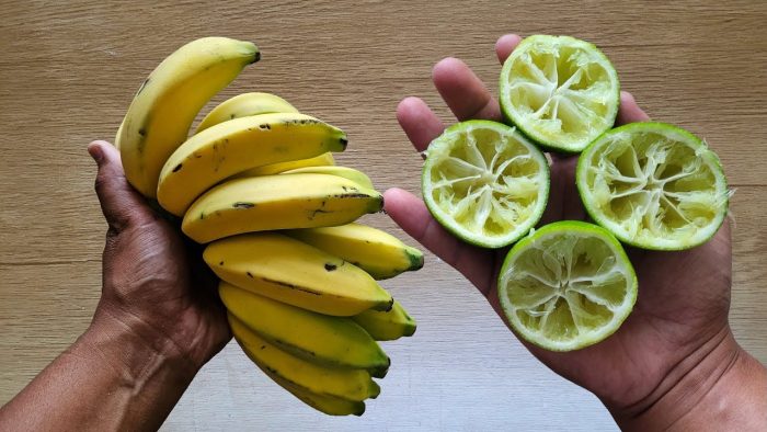 ¡Simplemente mezcla PLÁTANO y LIMÓN para ahorrar dinero!